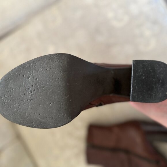 Women's Italian Leather Ankle Boots - Picture 6 of 8